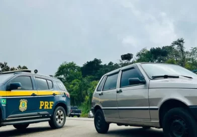 Motorista é flagrado com carro roubado em trecho da BR-101 na Bahia