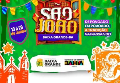 Prefeitura de Baixa Grande divulga datas e locais das festas Juninas 2025