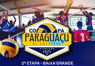 Baixa Grande será palco da 2ª etapa da Copa Paraguaçu de Voleibol 2025