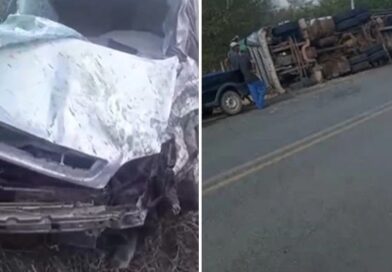 Dois acidentes foram registrados em rodovias no município de Ruy Barbosa