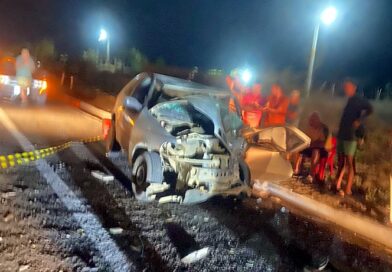 Grave acidente deixa um morto e dois feridos na BA 052, em Ipirá