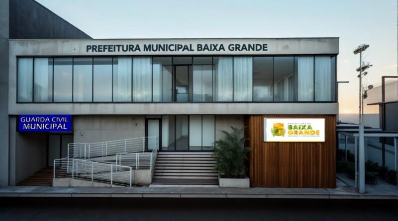 Veja vídeo: Com muita dignidade, prefeito Canário reconstrói prédio da Prefeitura de Baixa Grande Veja vídeo: Com muita dignidade, prefeito Canário reconstrói prédio da Prefeitura de Baixa Grande
