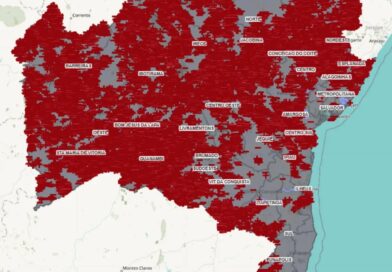 Estado da Bahia é atingido por mais de 90 mil raios em 48 horas
