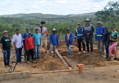 Curso de Pedreiro Rural é concluído com aulas práticas na comunidade de Lagoa Dantas